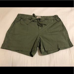 Merona Mid-Rise Linen-Blend Shorts - size XS